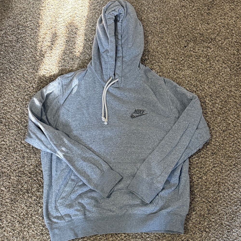 Nike Heather Gray Hoodie